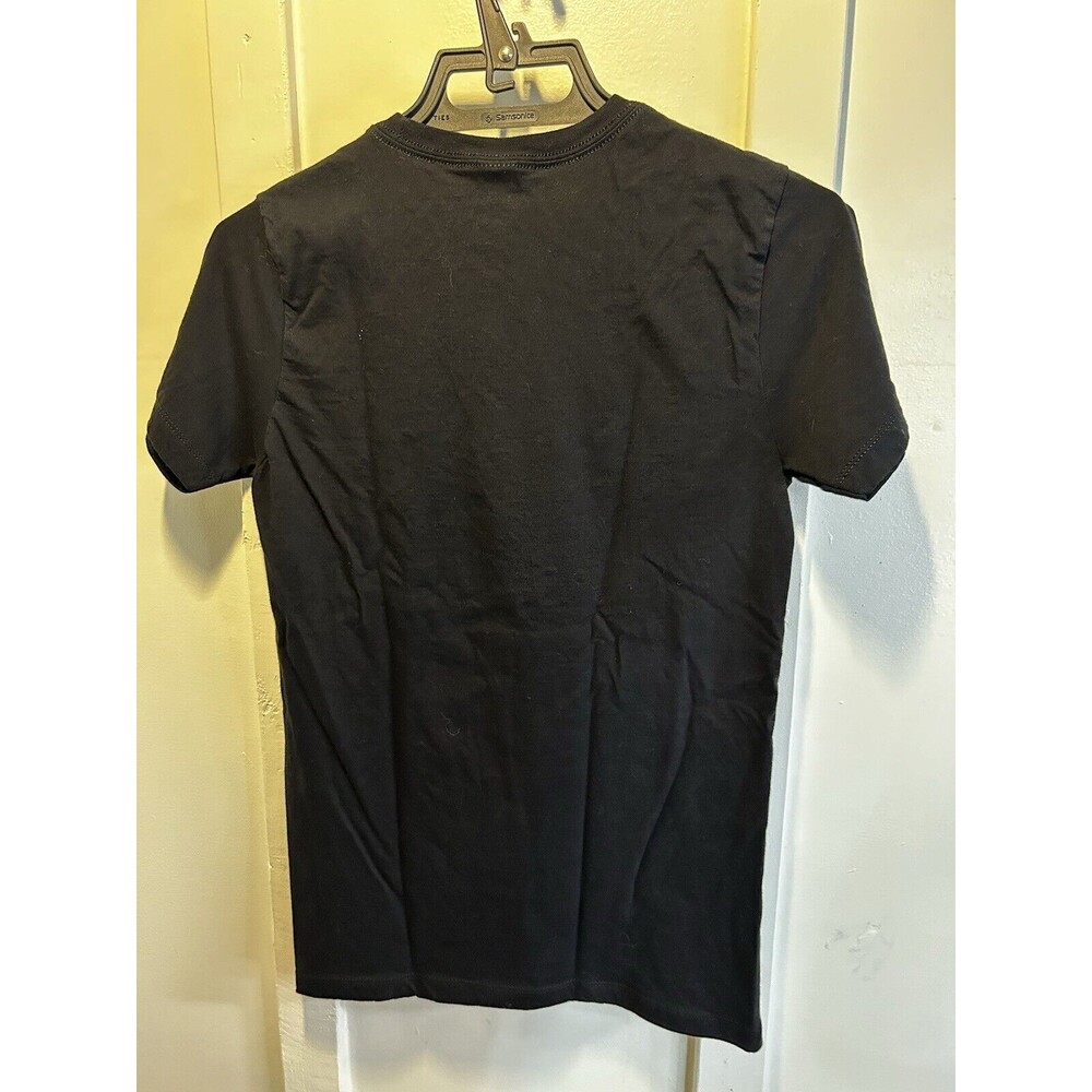 Hot Topic Pacific Womens Band T-Shirt Green Day Sz Small Rainbow Unicorn Black - Picture 3 of 5